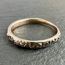 Load image into Gallery viewer, Georgian Diamond 3/4 Eternity Ring