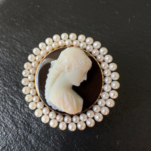 Load image into Gallery viewer, Cameo Brooch