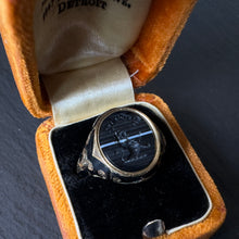 Load image into Gallery viewer, Reserved - Banded Quartz Memorial Ring