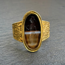 Load image into Gallery viewer, Banded Agate Ring
