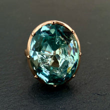 Load image into Gallery viewer, Georgian Aquamarine Ring