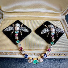 Load image into Gallery viewer, Reserved Double Bee Brooch