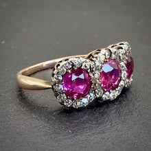 Load image into Gallery viewer, Burma Ruby And Diamond Ring