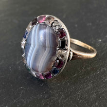 Load image into Gallery viewer, Planetary Agate Ring