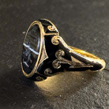 Load image into Gallery viewer, Reserved - Banded Quartz Memorial Ring