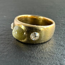 Load image into Gallery viewer, Chrysoberyl & Diamond Ring