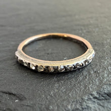 Load image into Gallery viewer, Georgian Diamond Half Hoop