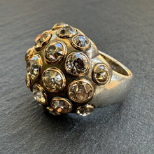 Load image into Gallery viewer, On Hold - French Diamond Bombe Ring