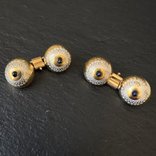 Load image into Gallery viewer, Sapphire & Enamel Cufflinks