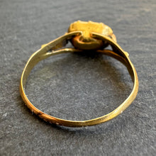 Load image into Gallery viewer, Foiled Topaz Ring