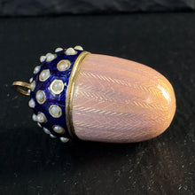 Load image into Gallery viewer, Enamel Acorn Pendant