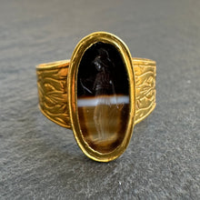 Load image into Gallery viewer, Banded Agate Ring