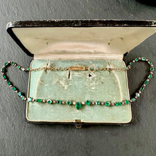 Load image into Gallery viewer, Emerald & Diamond Necklace