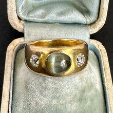 Load image into Gallery viewer, Chrysoberyl & Diamond Ring