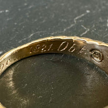 Load image into Gallery viewer, Garnet & Diamond Memorial Ring