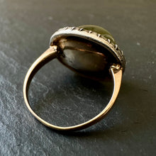 Load image into Gallery viewer, Chrysoberyl & Diamond Ring