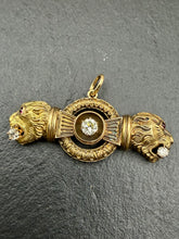 Load image into Gallery viewer, Double Headed Lion Pendant