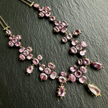 Load image into Gallery viewer, Pink Topaz Rivière