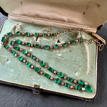 Load image into Gallery viewer, Emerald & Diamond Necklace