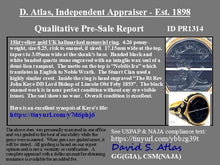 Load image into Gallery viewer, Reserved - Banded Quartz Memorial Ring