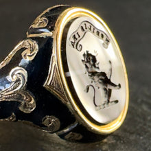 Load image into Gallery viewer, Reserved - Banded Quartz Memorial Ring