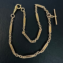 Load image into Gallery viewer, Antique 18k Gold Watch Chain