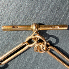 Load image into Gallery viewer, 15k Gold Trombone Link Chain