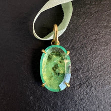 Load image into Gallery viewer, ROCKS Bespoke ~ Emerald Pendant