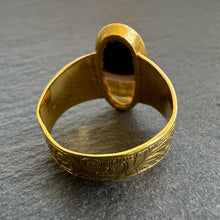 Load image into Gallery viewer, Banded Agate Ring