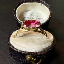 Load image into Gallery viewer, Foiled Topaz Ring