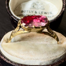 Load image into Gallery viewer, Foiled Topaz Ring