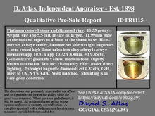 Load image into Gallery viewer, Chrysoberyl & Diamond Ring