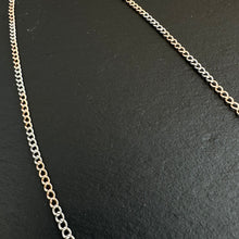 Load image into Gallery viewer, Long Diamond Crescent Necklace