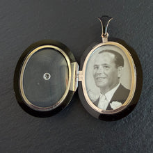 Load image into Gallery viewer, Enamel and Diamond Monogrammed Locket