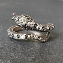 Load image into Gallery viewer, Diamond Snake Ring