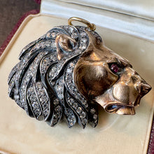 Load image into Gallery viewer, Gold Lion Pendant