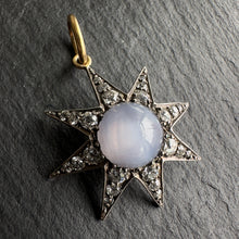 Load image into Gallery viewer, Star Sapphire Star Pendant