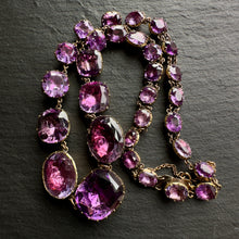 Load image into Gallery viewer, Reserved - Amethyst Rivière Necklace