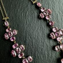 Load image into Gallery viewer, Pink Topaz Rivière