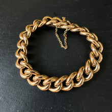 Load image into Gallery viewer, Gold ‘Henriette’ Bracelet Curb Bracelet