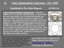 Load image into Gallery viewer, 3.37ct Diamond trilogy ring