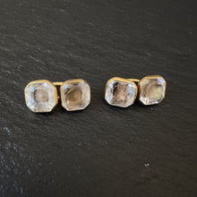 Load image into Gallery viewer, Stuart Crystal Cufflinks