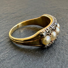 Load image into Gallery viewer, Pearl & Diamond Ring