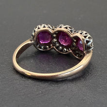 Load image into Gallery viewer, Burma Ruby And Diamond Ring