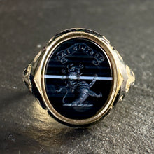 Load image into Gallery viewer, Reserved - Banded Quartz Memorial Ring