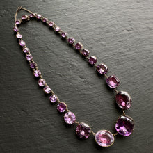 Load image into Gallery viewer, Reserved - Amethyst Rivière Necklace
