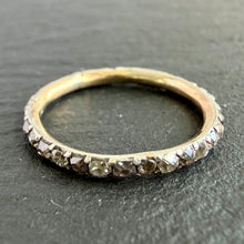 Load image into Gallery viewer, Georgian Diamond Eternity 18k