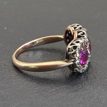 Load image into Gallery viewer, Burma Ruby And Diamond Ring