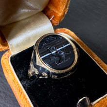 Load image into Gallery viewer, Reserved - Banded Quartz Memorial Ring