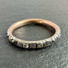 Load image into Gallery viewer, Georgian Diamond Eternity 15k